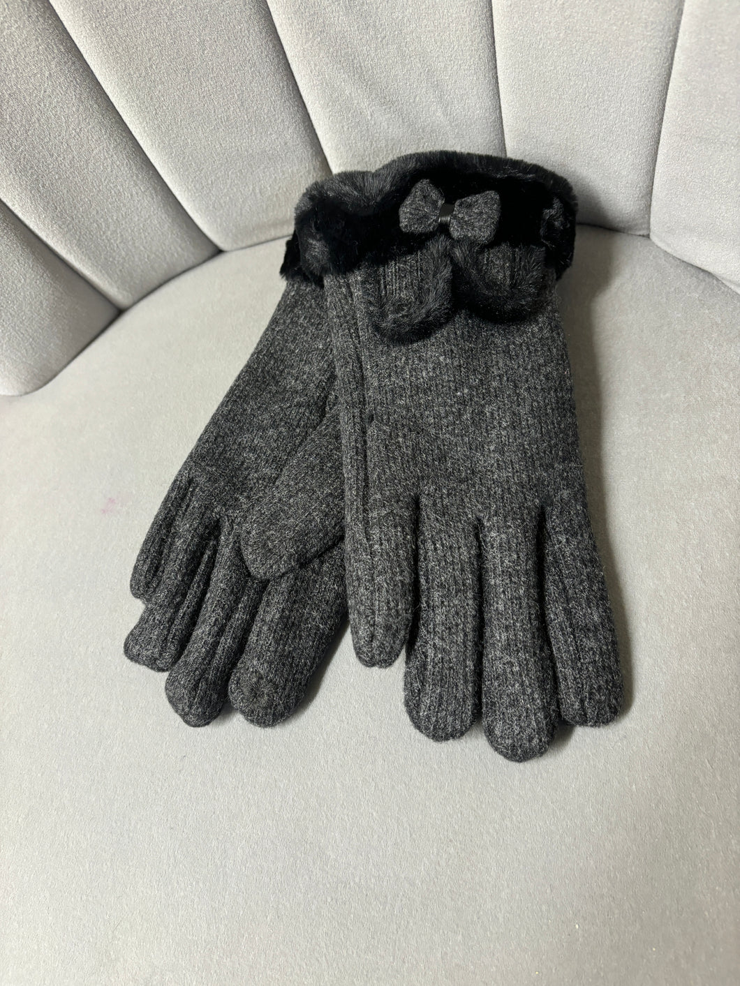 Ayla Gloves Charcoal