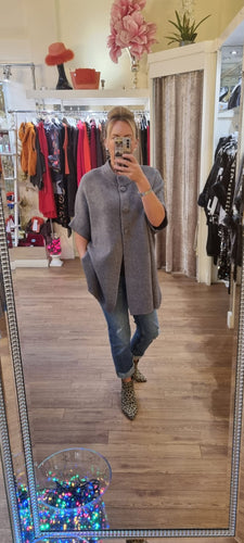 The Betty Cardigan Grey