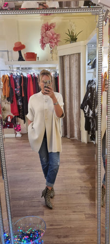 The Betty Cardigan Cream