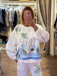 Tropical Sweat Top