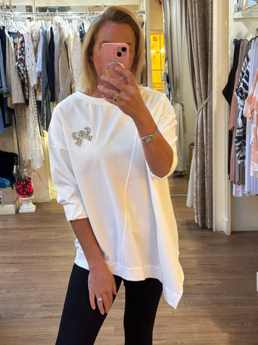 Mia Top White