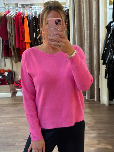 Erika Knit Hot Pink