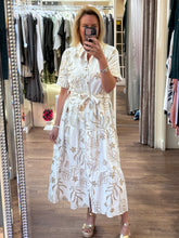 Load image into Gallery viewer, Malissa J Long Cream Dress 2462