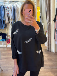 Dragonfly Top Black